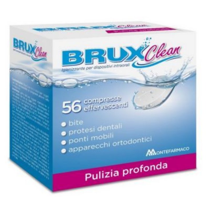 Montefarmaco Brux Clean 56 Compresse Effervescenti