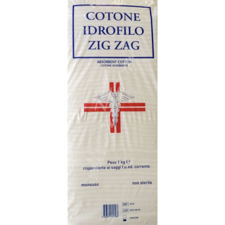 SANI COTTON COT IDROF ZIG ZAG
