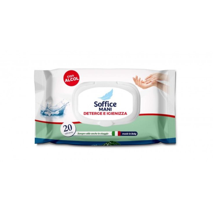 SOFFICE SALVIETTA MANI DET20PZ
