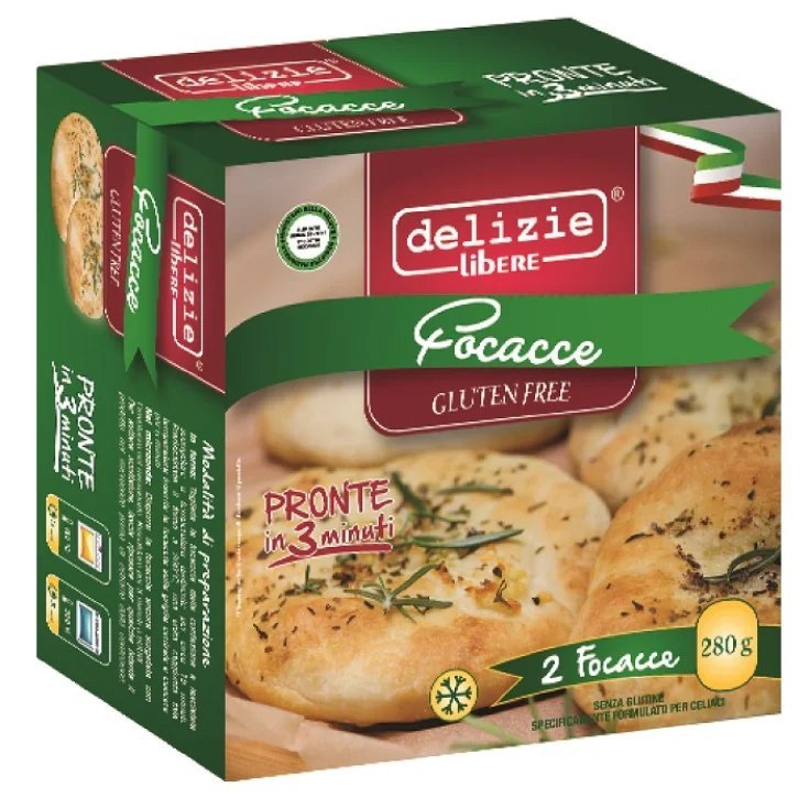 DELIZIE LIB FOCACCIA SPIN 140G