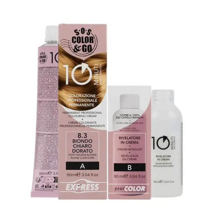 SOS COLOR&GO 10MIN 8.3 DUO SET SOS COLOR&GO 10MIN 8.3 DUO SET