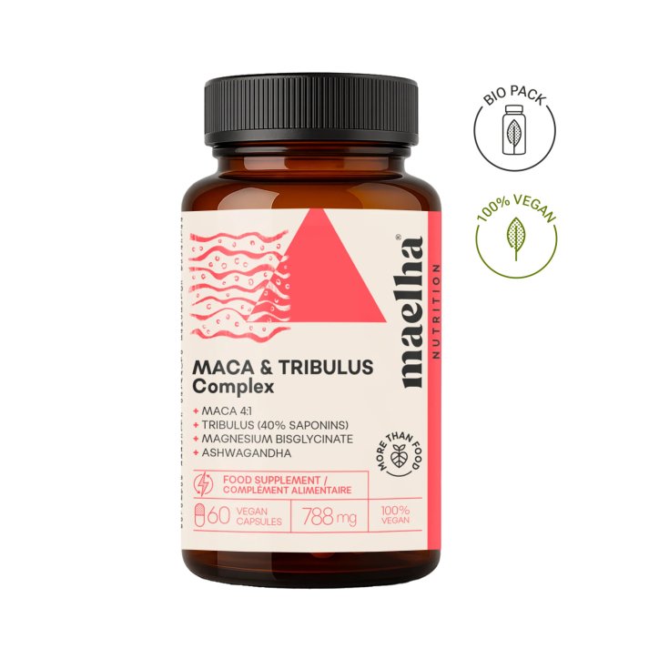 MAELHA NUTR MACA&TRIBULUS60CPS MAELHA NUTR MACA&TRIBULUS60CPS