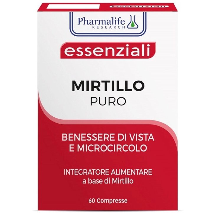 Pharmalife Mirtillo Puro Integratore Alimentare 60 Compresse
