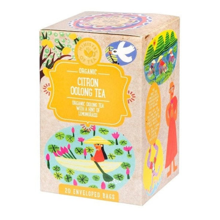 Ministry of Tea Te' Citron Oolong Tea 20 Bustine