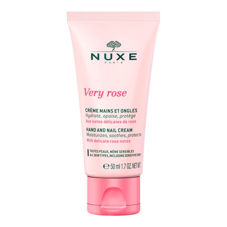 Nuxe Very Rose Crema Mani e Unghie Lenitiva 50 ml Nuxe Very Rose Crema Mani e Unghie Lenitiva 50 ml