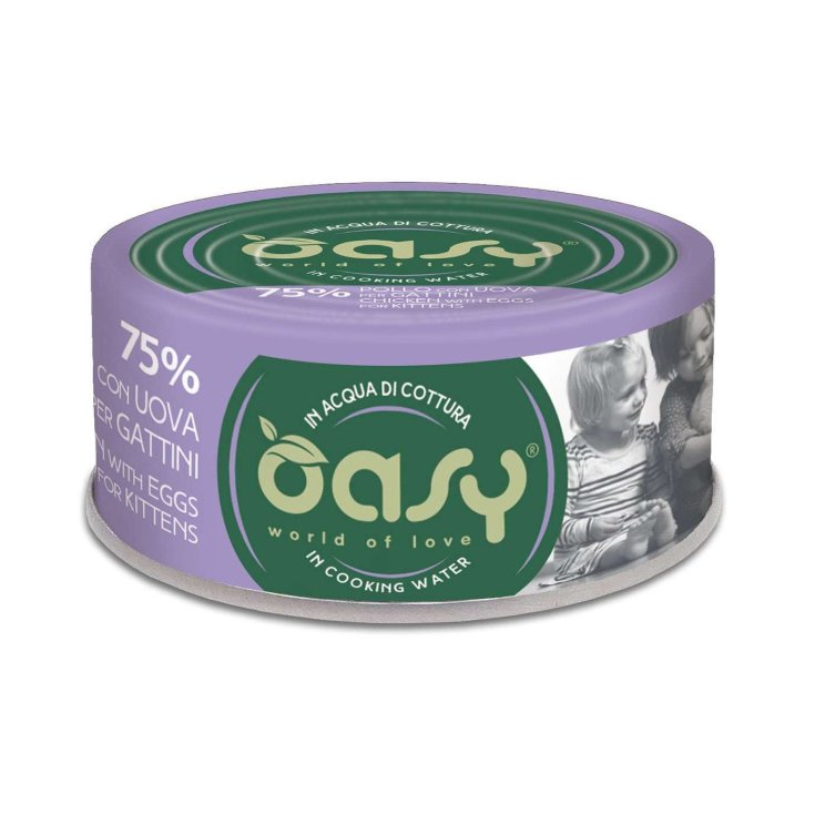 OASY WET CAT ML POULET/OEUFS 70G