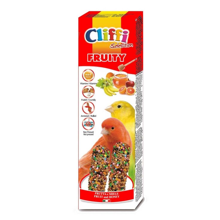 BÂTONNETS DE CANARIES AUX FRUITS ET AU MIEL