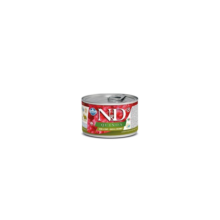 N&D HUMIDE CHIEN QUINOA/CANARD 140G