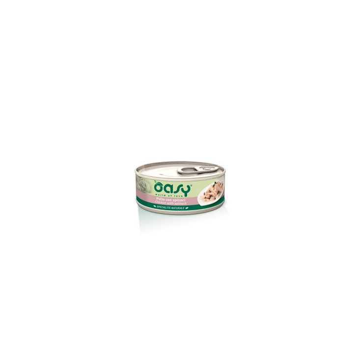 OASY WET CAT POULET/ÉPINARDS150G