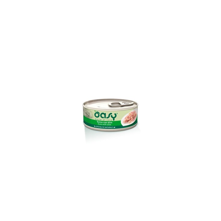 OASY WET CAT THON/ALOE 150G