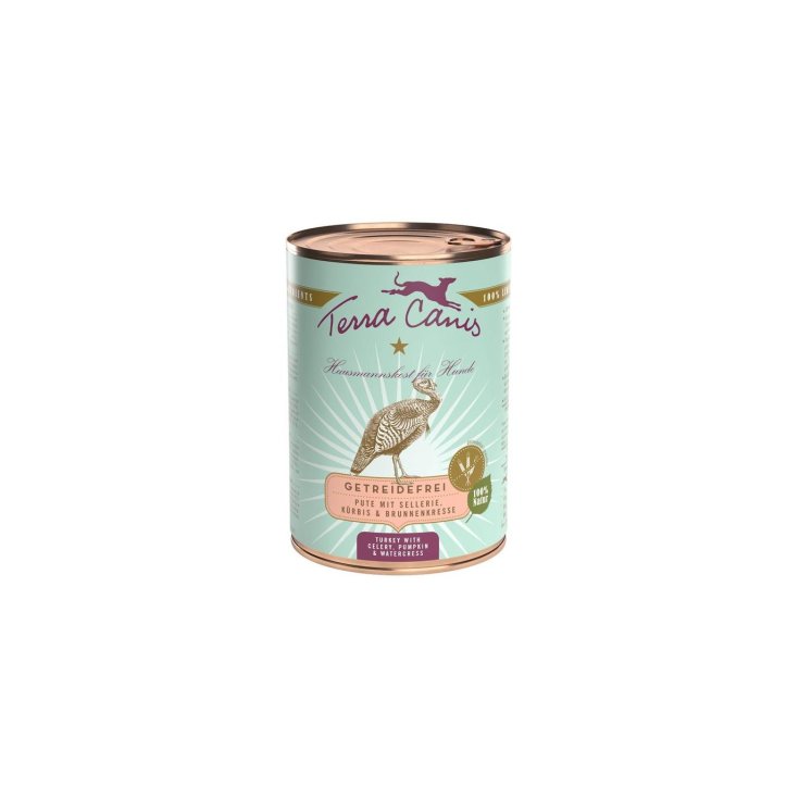 TERRA CANIS GF DINDE 400G