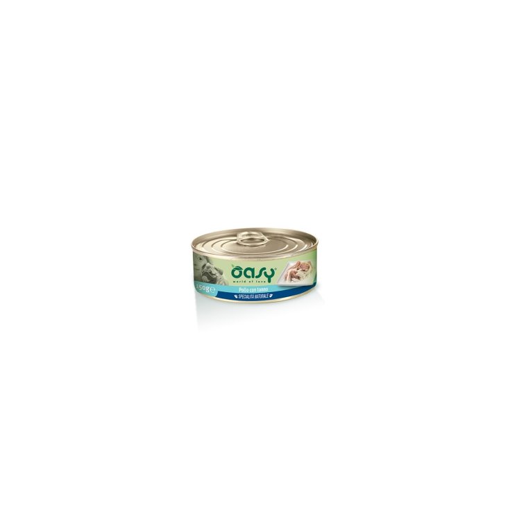 OASY POULET HUMIDE POUR CHIEN AU THON 150G