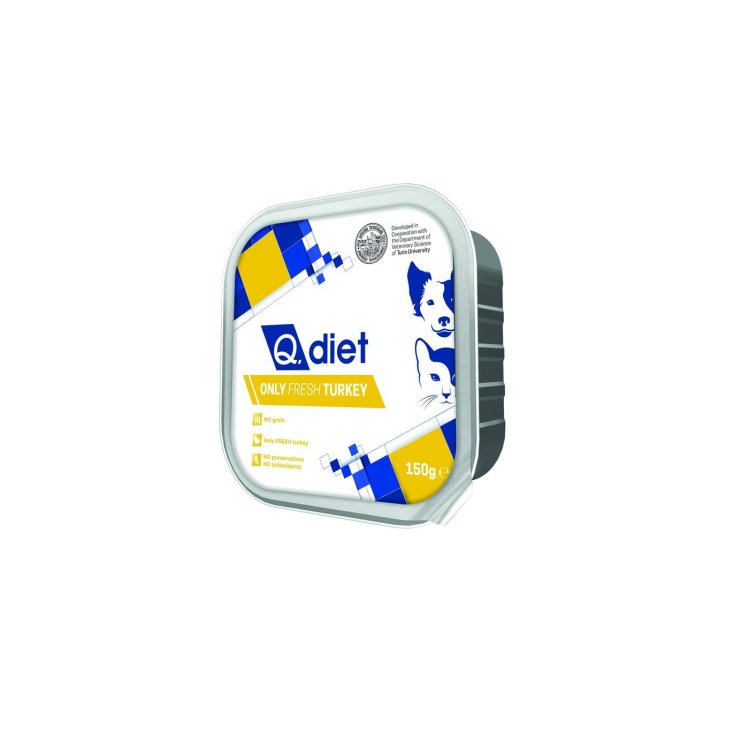 Q DIET SEULEMENT DINDE FRAÎCHE 150G