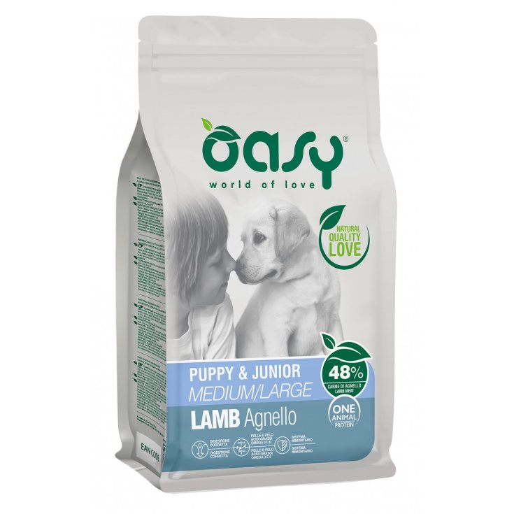 OASY CHIEN SEC OU PU M/L AGN 12KG