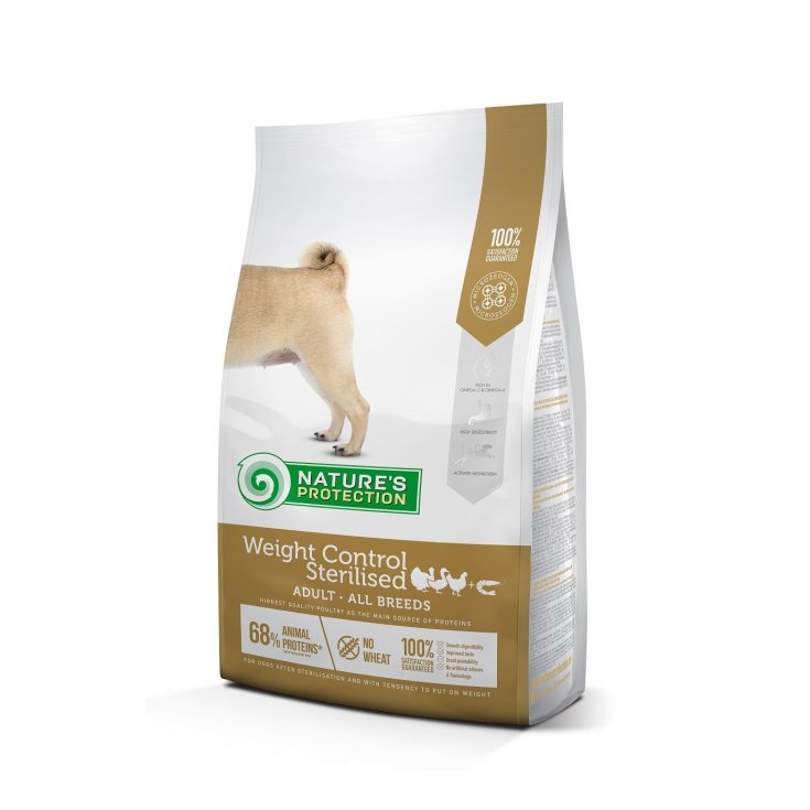NP CHIEN ADULTE POIDS CTRL STERI POULET 4KG