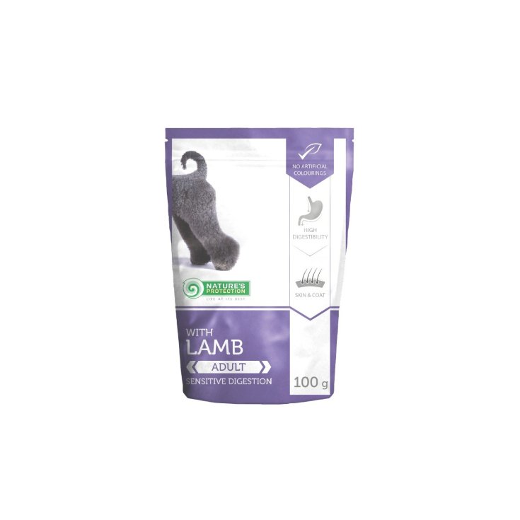 NP POCHETTE CHIEN ADULTE AGNEAU 100G
