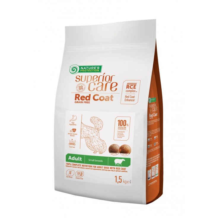 NP SC CHIEN ROUGE GF AGNEAU ADULTE MINI 1.5KG