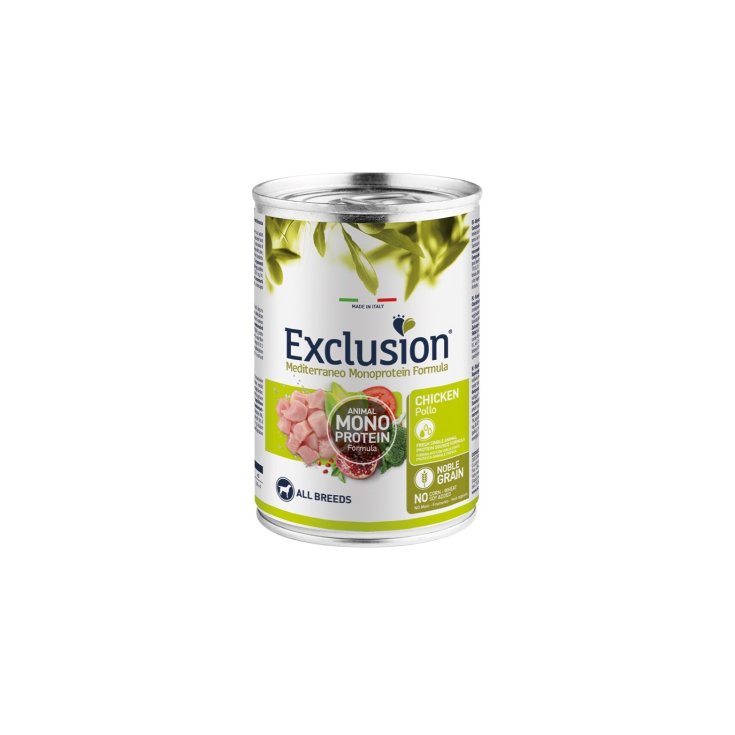 EXCLUSION M POULET ADULTE 400G