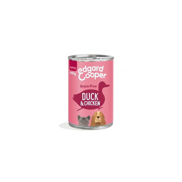 E&C CHIEN CHIOT CANARD/POULET400G