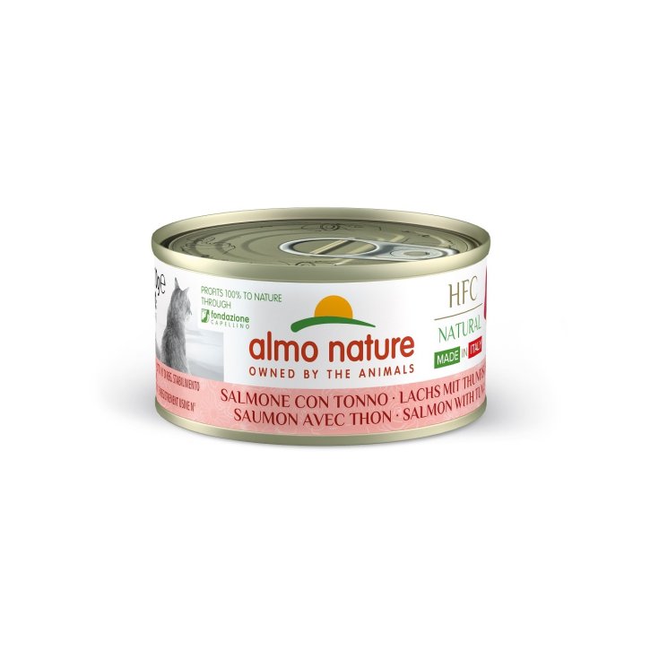 ALMO CAT NATURE ITALIE 70 GR TONNE DE SAUMON