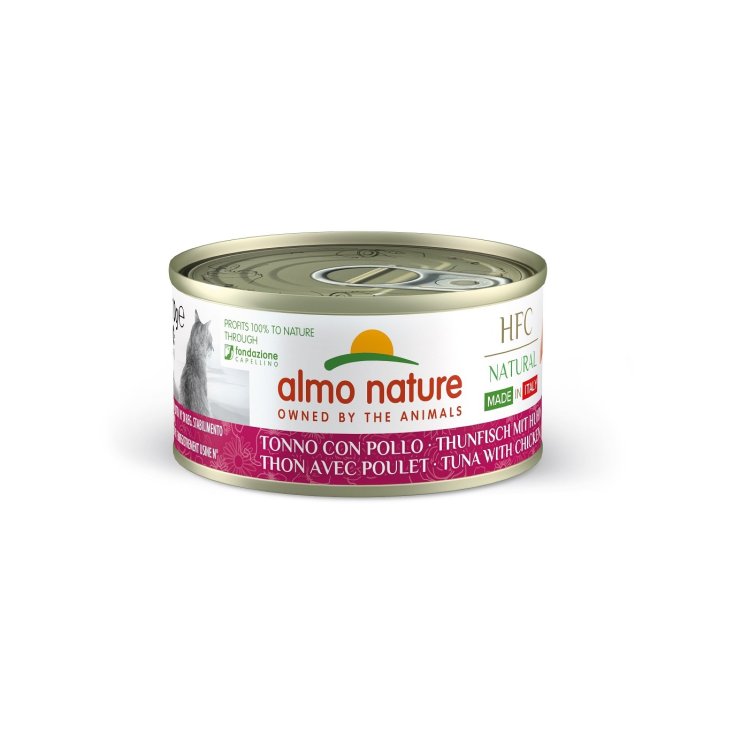 ALMO CAT NATURE ITALIE 70 GR THON POULET