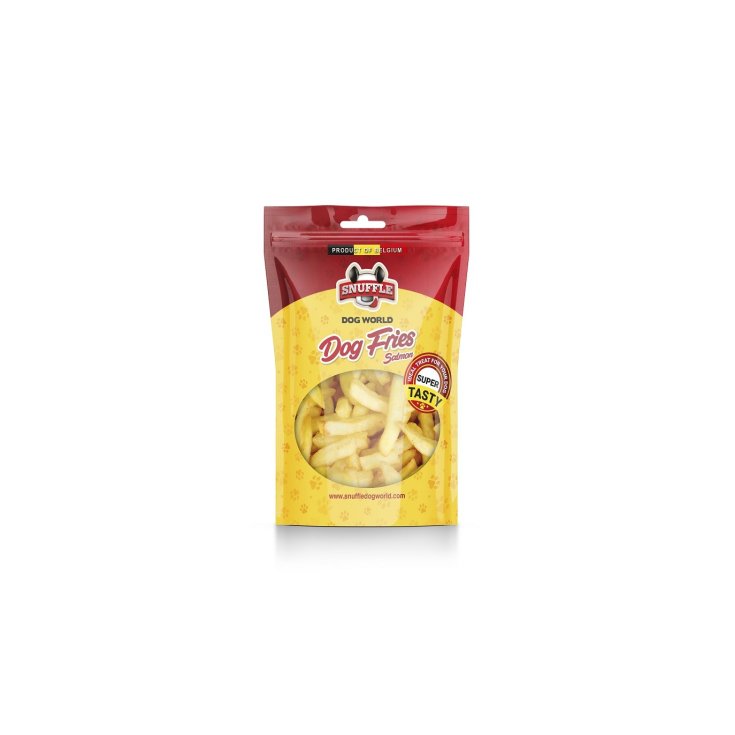 CHIPS SNACK POUR CHIEN SAUMON 40G SNUFFLE
