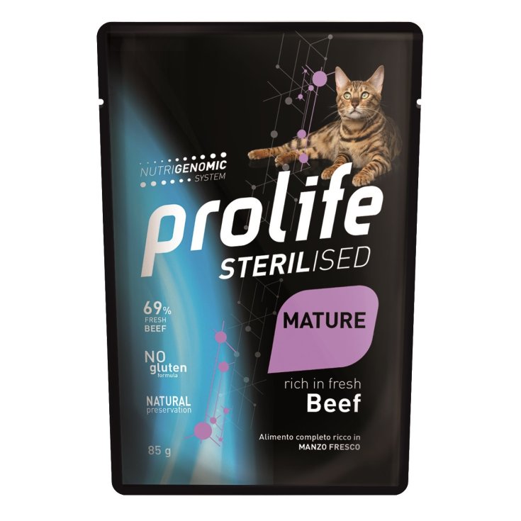 PROLIFE CHAT STER AD/M BOEUF 85G