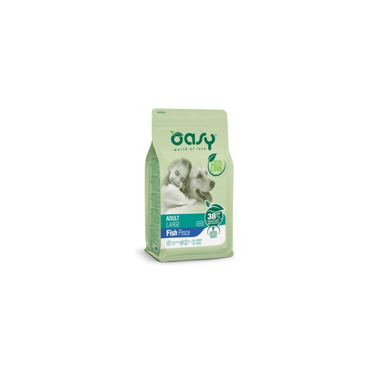 OASY DRY DOG AD L POISSON 12KG NP