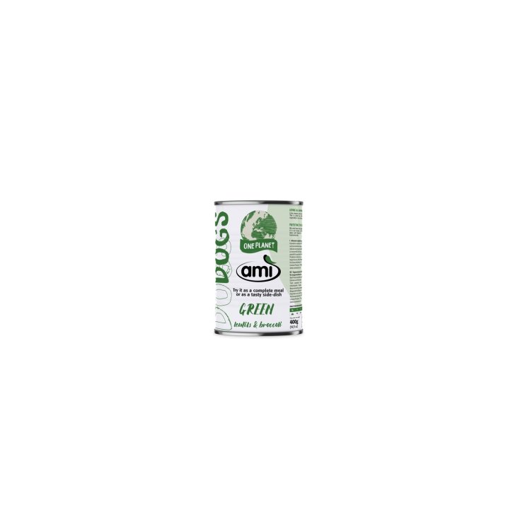 AMI DOG LENTILLES HUMIDES - BROCOLI 400 G