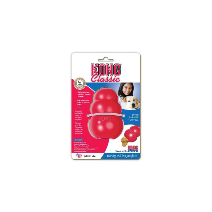 KONG GRAND CLASSIQUE 227 GR 15-30KG ROUGE