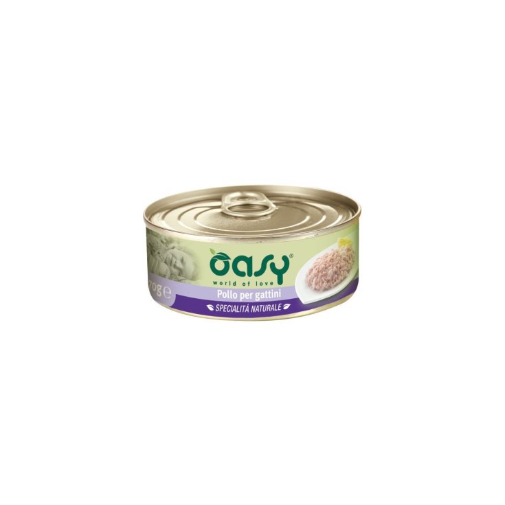 OASY WET CAT POULET CHATONS 70G