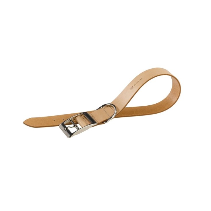COLLIER EN CUIR NATUREL C20/43