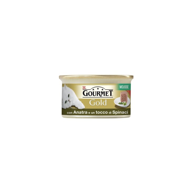 GOLD MOUSSE CANARD ÉPINARDS 85G