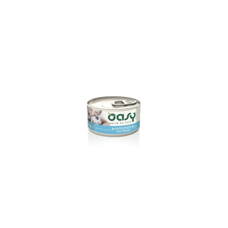 OASY MOUSSE DE CHAT HUMIDE AU THON85G