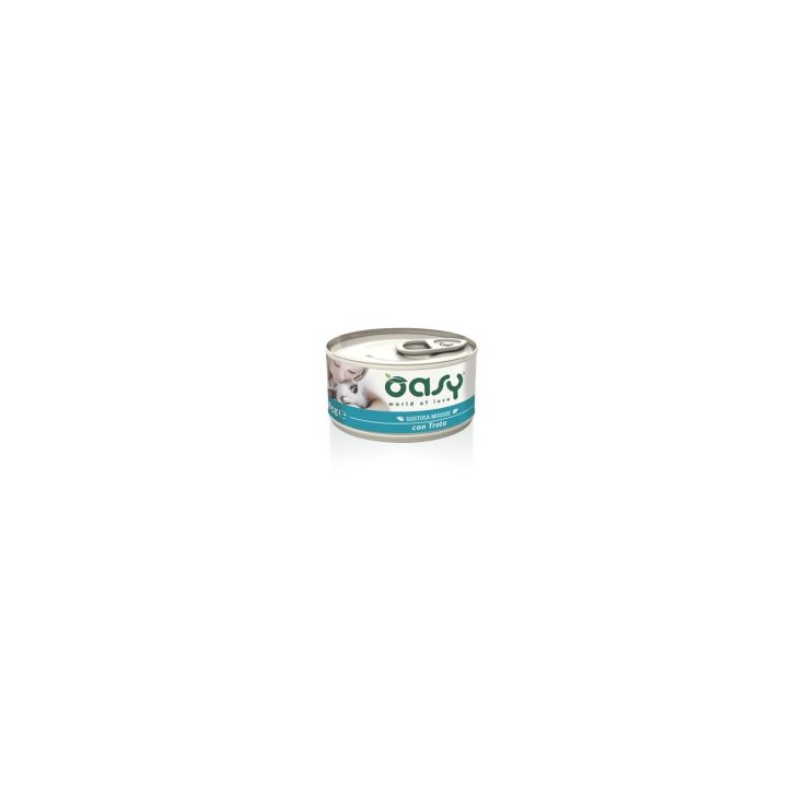 OASY MOUSSE DE CHAT HUMIDE À LA TRUITE85G
