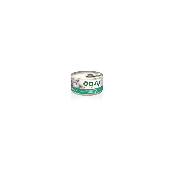 OASY MOUSSE DE CHAT HUMIDE AU LAPIN