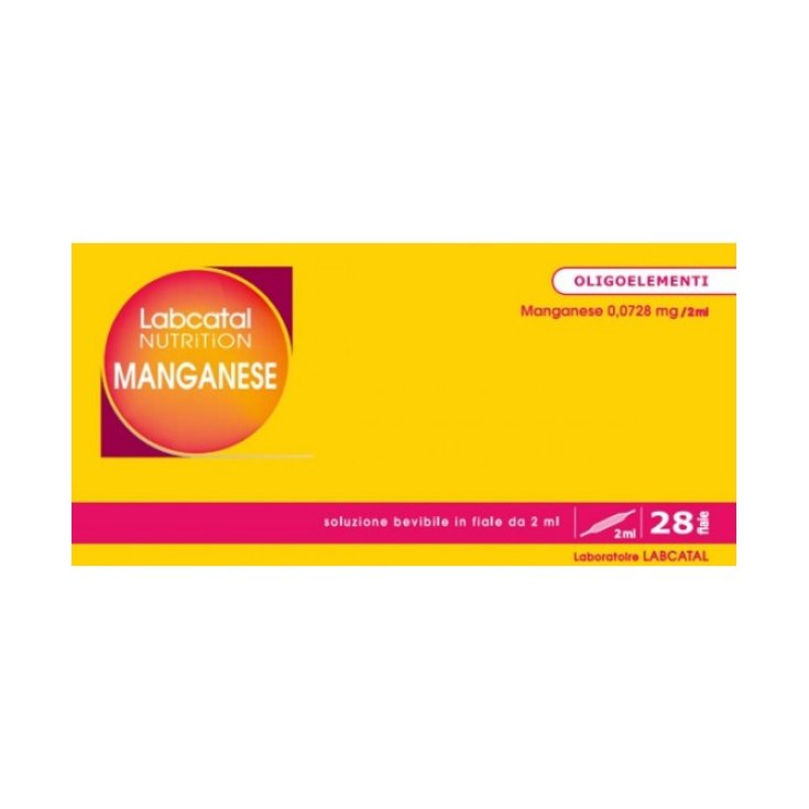 Manganèse Labcatal Nutrition 28 Ampoules