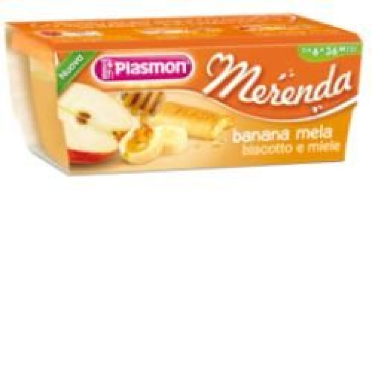 Plasmon Homogénéisé Snack Banane Pomme Biscuit Et Miel 3x120g