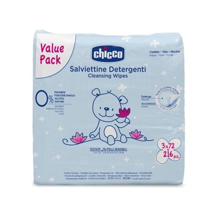 Chicco Tripack 72uds Frotter