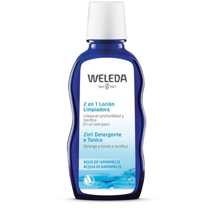 Weleda Hamamélis Lait Et Tonique 2 En 1 100 ml