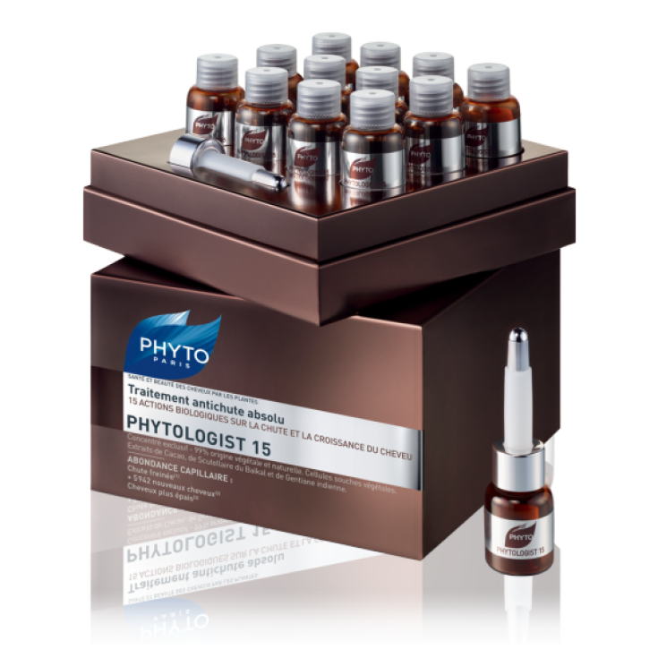 Phyto Phytologist 15 Traitement Anti-Chute Global 12 Ampoules