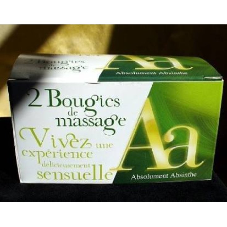Absolument Parfumer Absolument Bougies de massage parfumées à l'absinthe