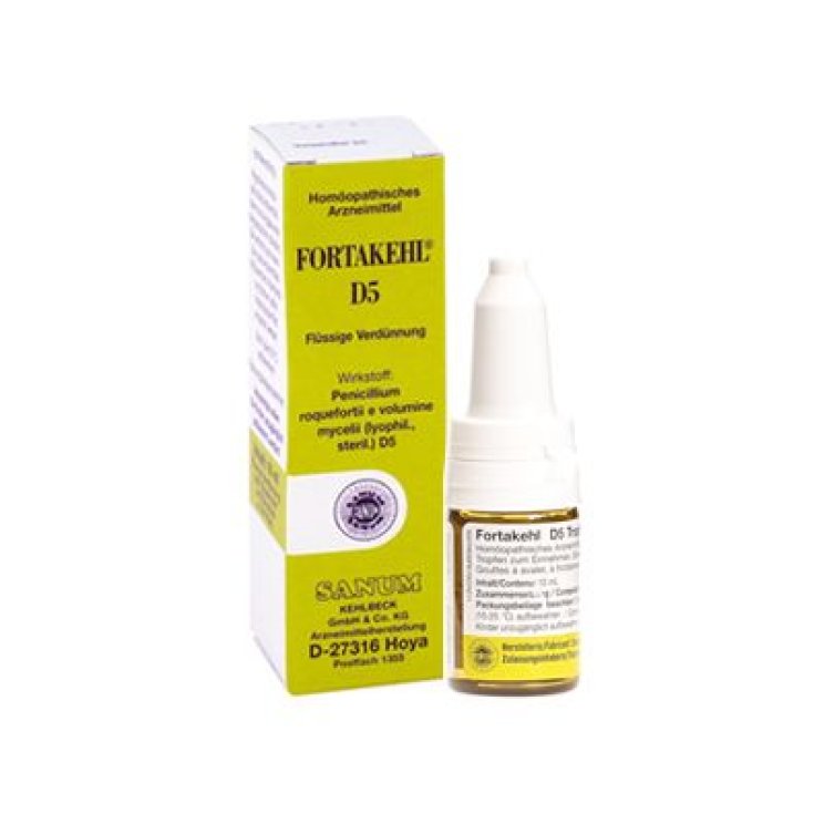 Sanum Fortakehl D5 Remède Homéopathique En Gouttes 10 ml