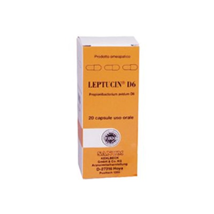 Sanum Leptucine D6 Médicament Homéopathique 20 Gélules