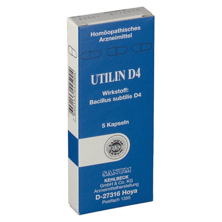 Sanum Utilin D4 Médicament Homéopathique 5 Gélules