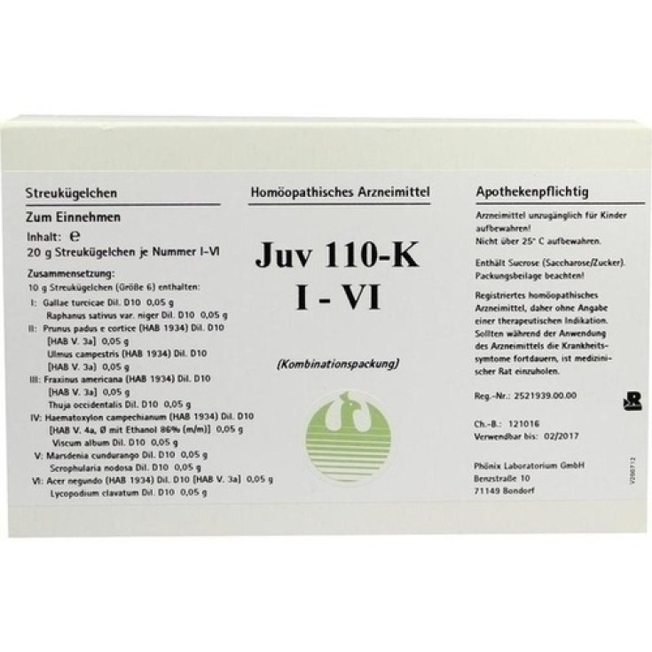 Phonix Juv110 Kur I-vi Globules Homéopathiques 35g