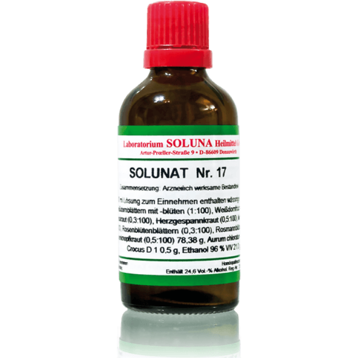 Laboratoire Soluna Solunat 17 Remède Homéopathique 50 ml