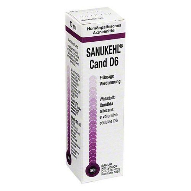 Sanum Sanukehl Cand D6 Gouttes Homéopathiques 10 ml
