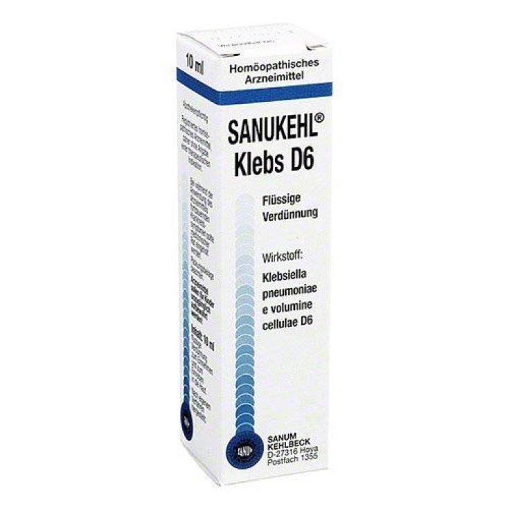 Sanum Sanukehl Klebs D6 Gouttes Homéopathiques 10 ml