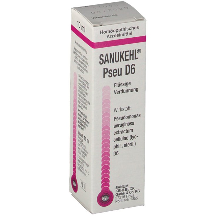 Sanum Sanukehl Pseu D6 Gouttes Homéopathiques 10 ml